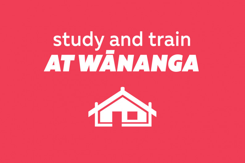 Study and train at wananga